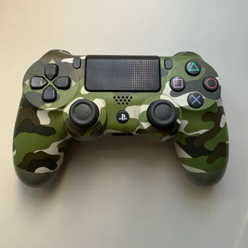 Controle PS4 DualShock 4 Original Camuflado Green V2 Anatel