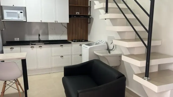 Lindo Loft mobiliado para locação