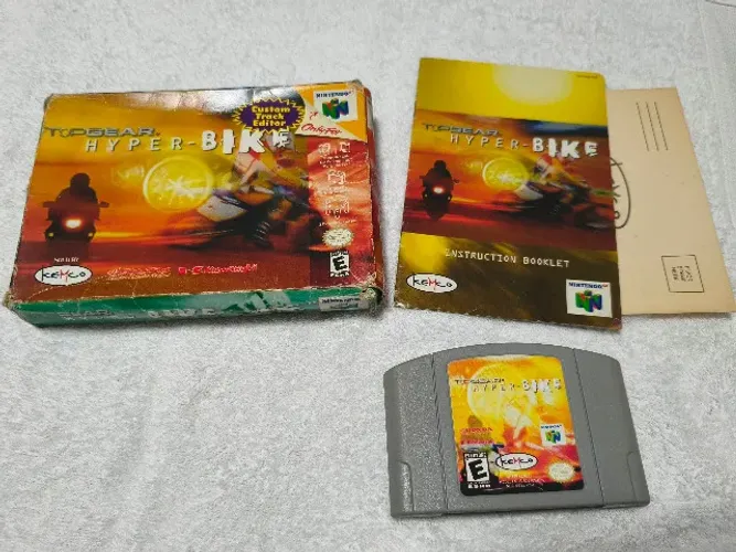 Top Gear - Hyper Bike (Nintendo 64) Completo (CIB)