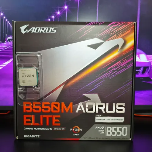 KIT UPGRADE AM4 Ryzen 7 5700X + B550M Aorus Elite
