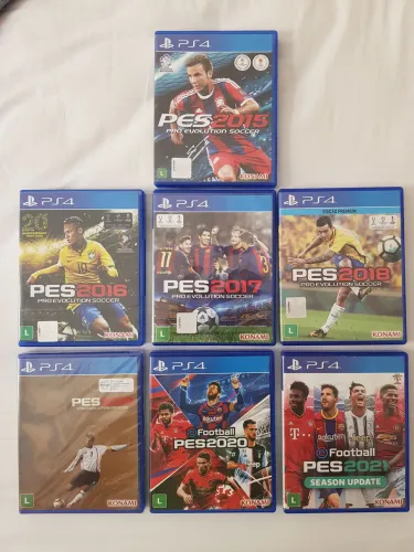 Coleção de PES de ps4