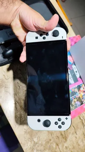 Nintendo Switch Oled Original + Micro SD 256 GB + Jogos