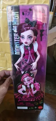 Boneca Monster High Coleção Bebidas Monstruosas Mattel Draculaura NOVA