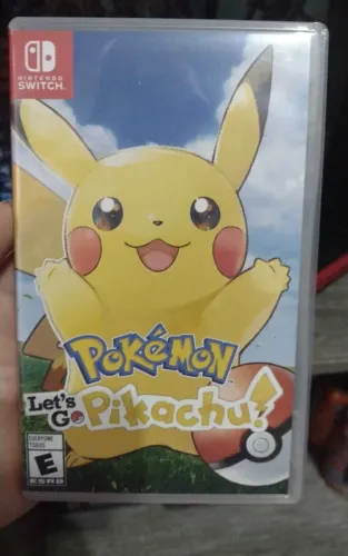 Jogo de Nintendo switch pokémon lets go 