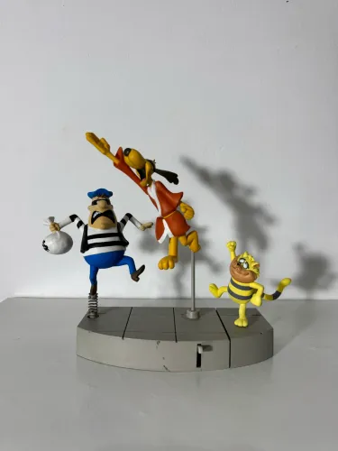 Boneco Action figure Diorama Hong Kong fu Hanna barbera Mcfarlane