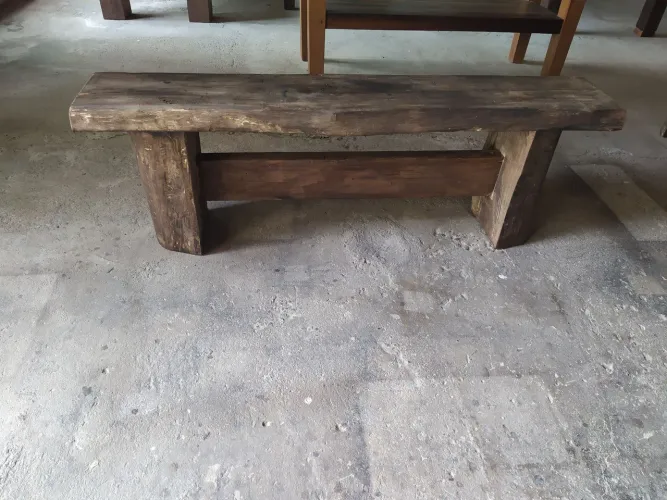 Bancos rusticos