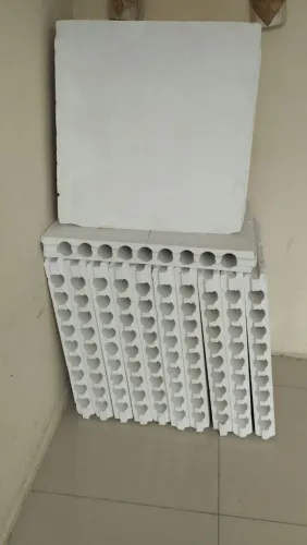 Placas e blocos de gesso