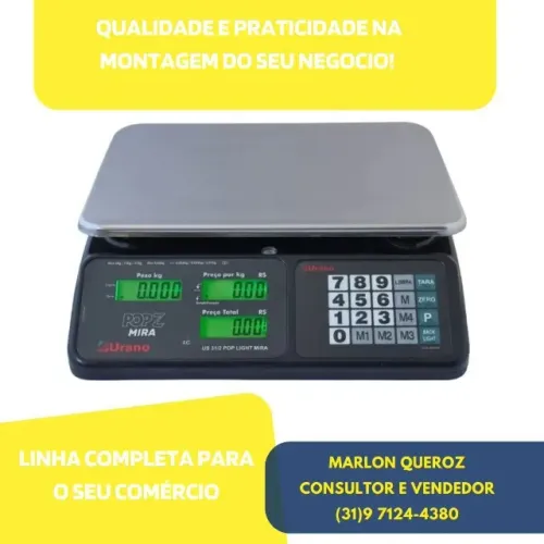 Balança Eletrônica 32 KG Urano