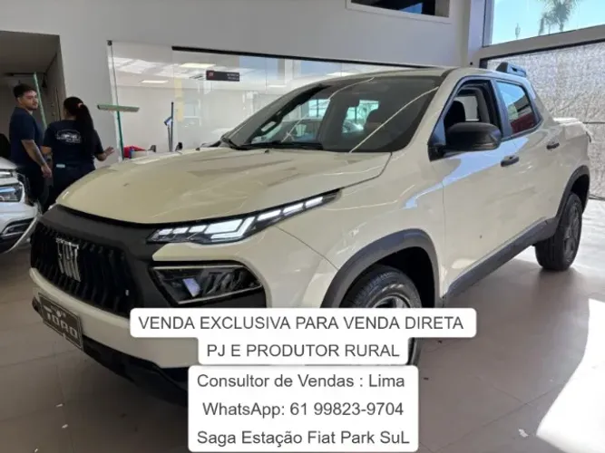 Fiat Toro Endurance 1.3 T270 4X2 Flex AUT 2026