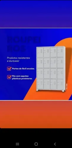 Roupeiros de aço pra vestiarios 4 8 12 16 20 portas novos pronta entrega