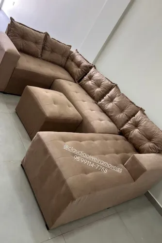 Sofá Três Peças NOVO!!