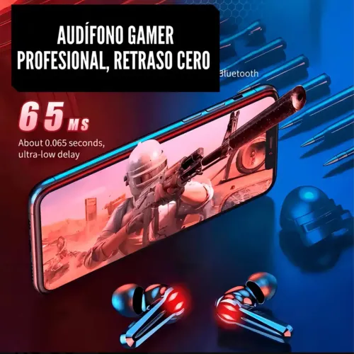 Fone Bluetooth Gamer M28 5.3 S/ fio 