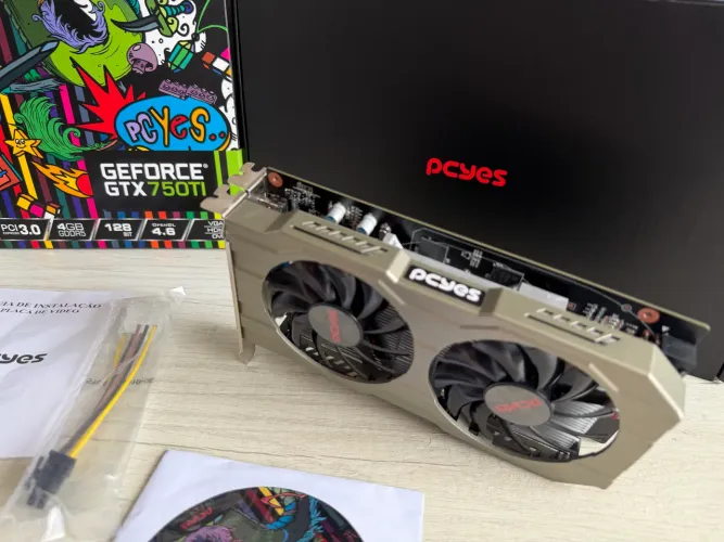 Placa de vídeo GEFORCE GTX750ti 4Gb