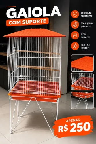 Gaiola para passaros