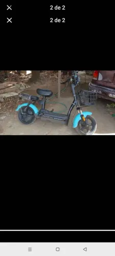 Vendo ou troco bicicleta elétrica funcionando perfeitamente comprada esse ano