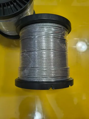 Cabo de Aço Galvanizado 1/8 3,2mm 6x7 - 100 Metros | Alta Resistência