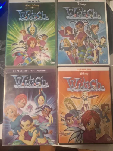 COLEÇÃO WITCH - DISNEY 4 DVDS
