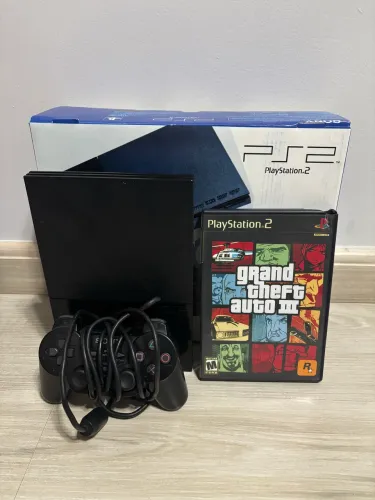 PlayStation 2 Bloqueado com GTA 3 Original