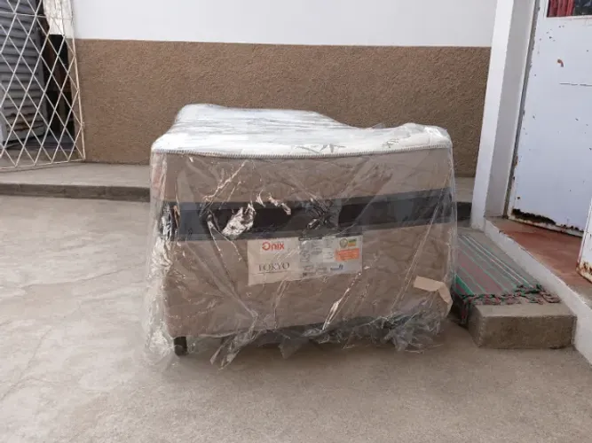 Cama Box de Solteiro Onix Tokyo - Molas Bonnell