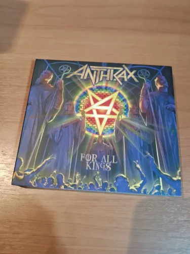 Anthrax- For All Kings- cd duplo - digipack - numerado a mão - limitado 1000 cópias