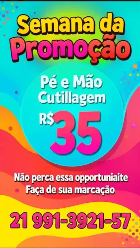 Anúncio de manicure