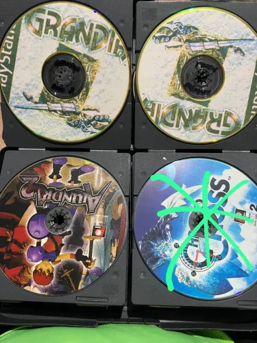 Ps1 baby com jogos prata prensados de época