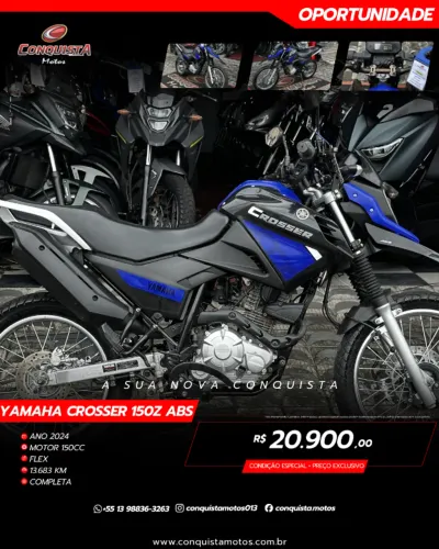 Crosser 150Z ABS 2024 - Apenas 13.683Km