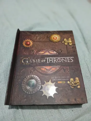 Livro pop up 3d game of thrones