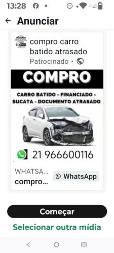 Carro batido peças usadas Caixa de marcha direção elétrica.