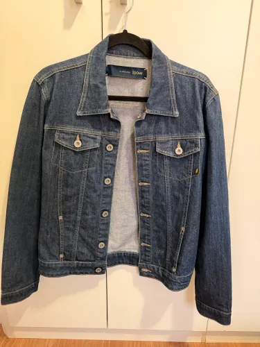 Jaqueta jeans escuro 