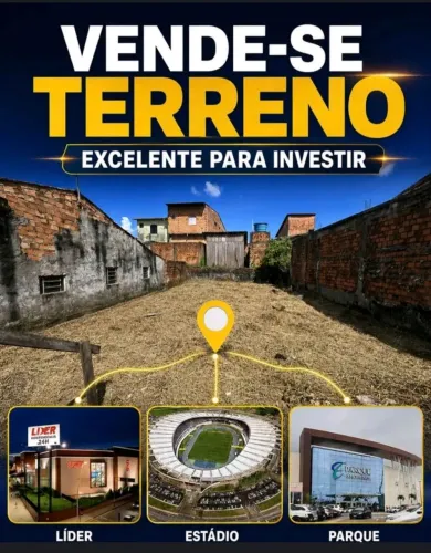 VENDO TERRENO OTIMO PARA INVESTIMENTO VESTIR