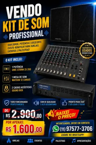 Equipamento de som