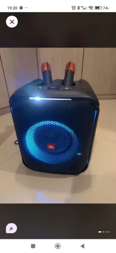 JBL partybox Encore plus 1 (com 2 microfones)