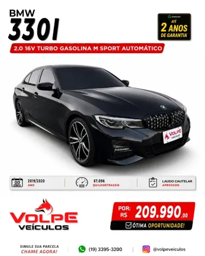 BMW 330I Sport 2.0 TB 16V 4P 2020