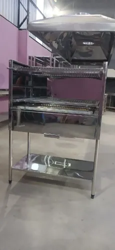 Churrasqueira em aço inox