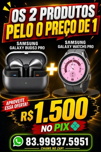 GALAXY BUDS3 PRO + GALAXY WATCH 5 PRO