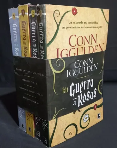BOX GUERRA DAS ROSAS (Conn Iggulden)