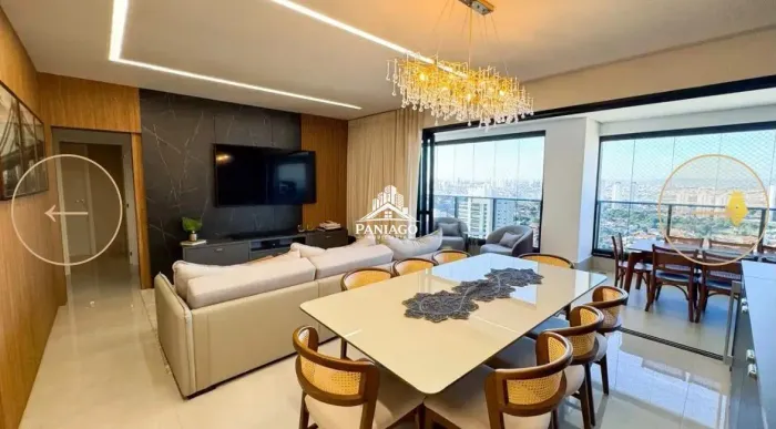 Apartamento de Alto Padrão à Venda no Edifício Harissa em Cuiabá 3 Suítes e Pe