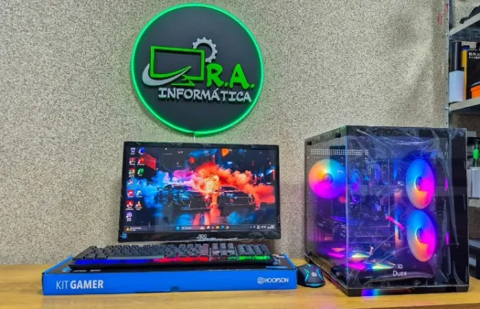 PC GAMER I3 13°, GTX 1660, 16GB, COMPLETO TOP!!!