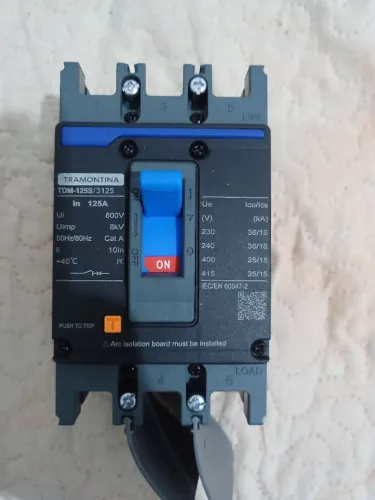 Disjuntor 125 amp