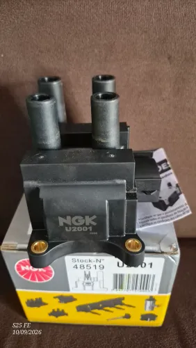 Bobina ignição NGK original, Ford Focus Ka Zetec rocam flex.