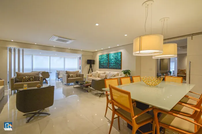 Apartamento Mobiliado com 4 quartos para alugar, 233 m² por R$ 25.000/mês - Santa Mônica J