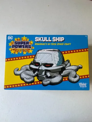 Mcfarlane Super Powers Skull Ship Nave Do Brainiac