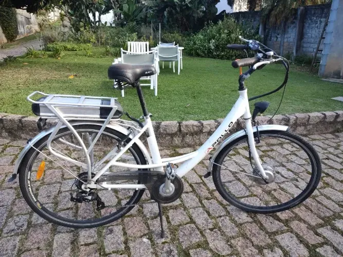 Bicicleta Apollo Aro 26 Eletrizada 250W 7 Marchas Shimano