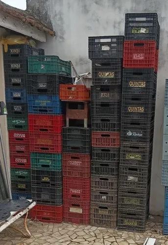 Caixas Plásticas de feira