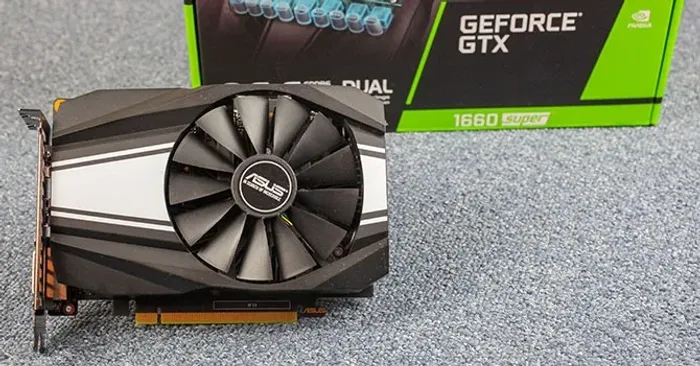 Placa de vídeo Nvidia Asus GTX1660Super 6gb Phoenix OC