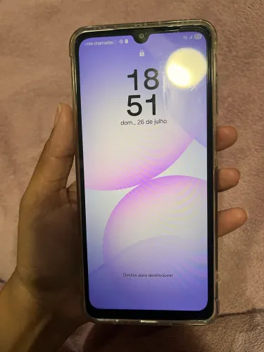 Galaxy A07 128gb Novo usado 1 semana