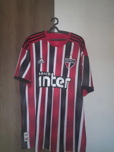 Camisa do São Paulo modelo 2019 uniforme 2