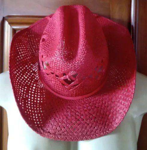 Chapéu feminino de rodeio 