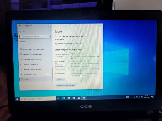 2 Notebook funcionando sem fonte 